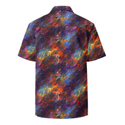 Button Shirt - Auroral Ripples