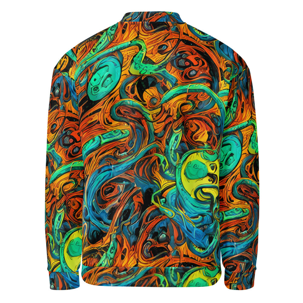 Bomber Jacket - Flaming Mirage