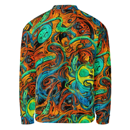 Bomber Jacket - Flaming Mirage