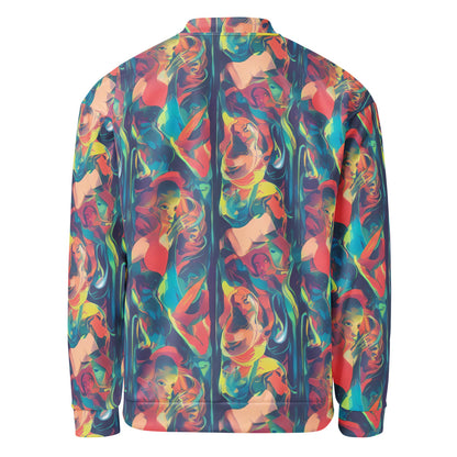 Bomber Jacket - Neon Aurora