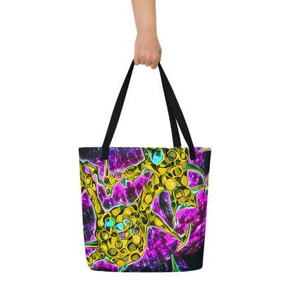 Large Tote Bag w/ Pocket - Adolf's Aura