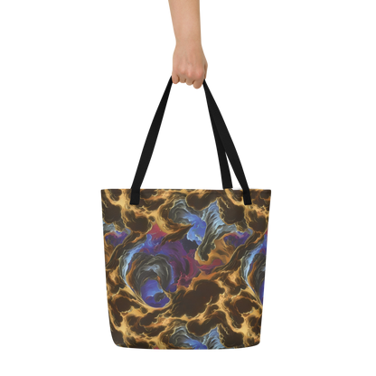 Large Tote Bag w/ Pocket - Vortex Virtue
