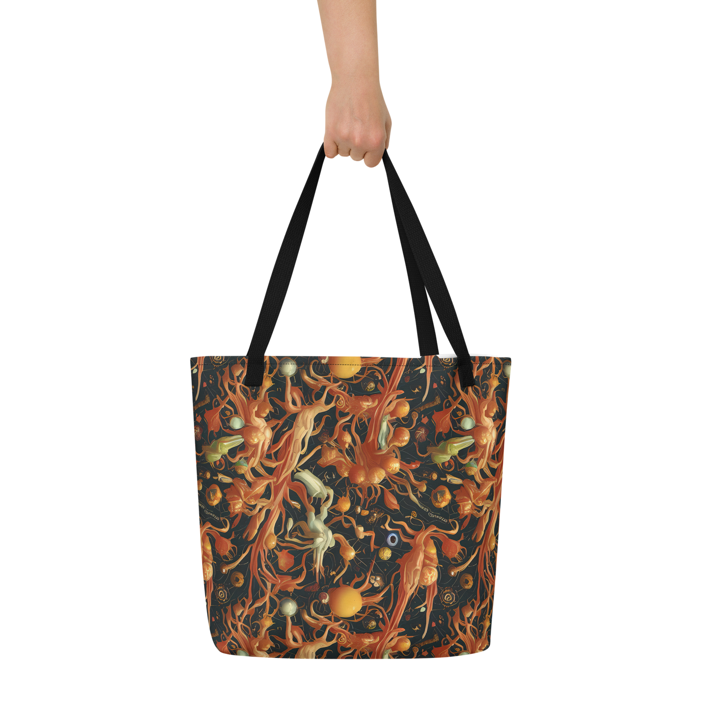 Large Tote Bag w/ Pocket - Bosschaert's Nebula