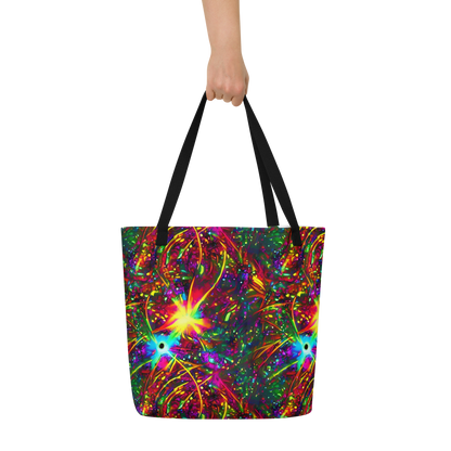 Large Tote Bag w/ Pocket - Stellar Burst