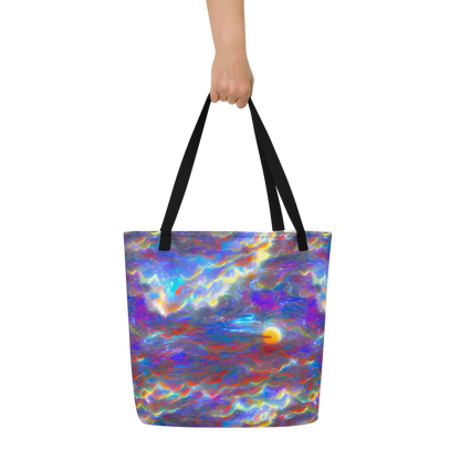 Large Tote Bag w/ Pocket - Orion Ripple