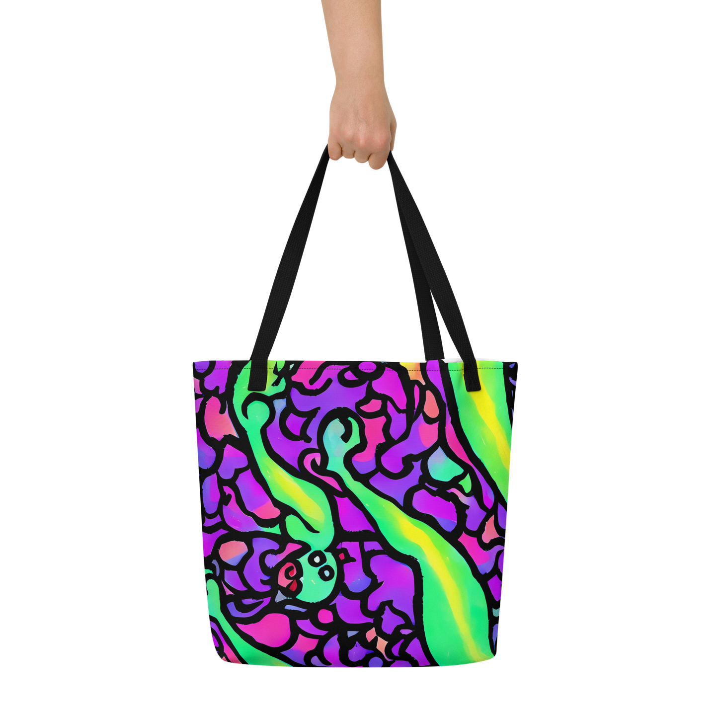 Large Tote Bag w/ Pocket - Kent's Crescendo