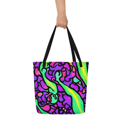 Large Tote Bag w/ Pocket - Kent's Crescendo
