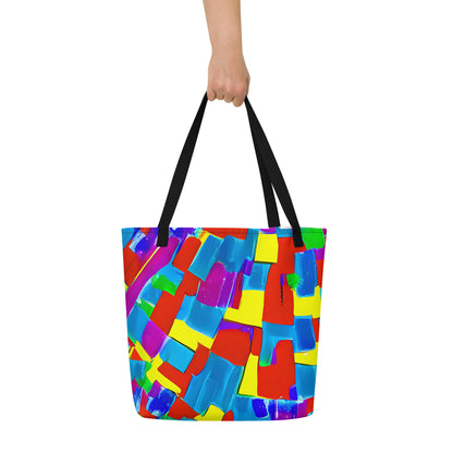 Large Tote Bag w/ Pocket - Newman's Nexus