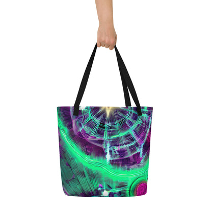 Large Tote Bag w/ Pocket - Müller Vortex