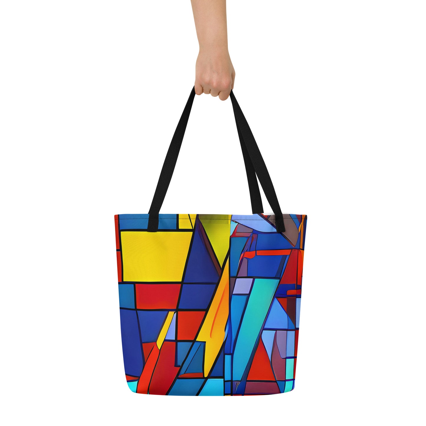 Large Tote Bag w/ Pocket - Neoplastique