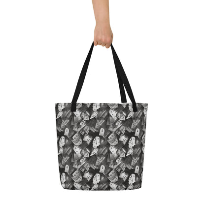 Large Tote Bag w/ Pocket - Fortune’S Folly