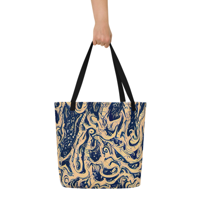 Large Tote Bag w/ Pocket - Doré Dreams