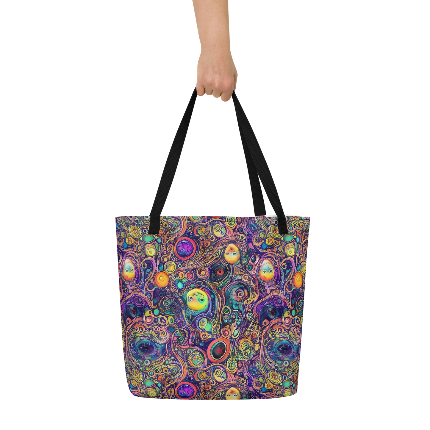 Large Tote Bag w/ Pocket - Jansson's Nebula