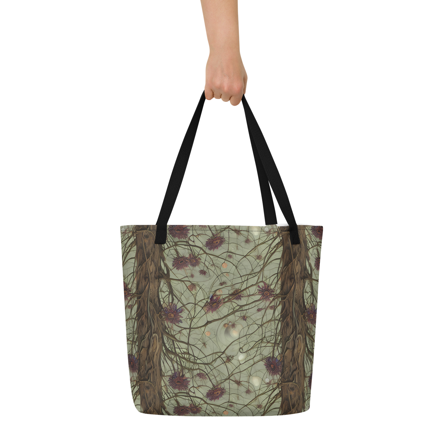 Large Tote Bag w/ Pocket - Kowch's Enigma