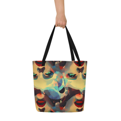 Large Tote Bag w/ Pocket - Astral Reflections