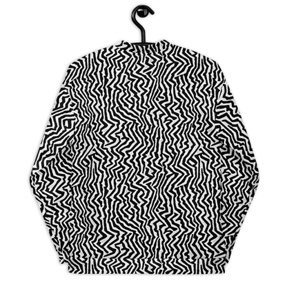 Bomber Jacket - Static Swirl