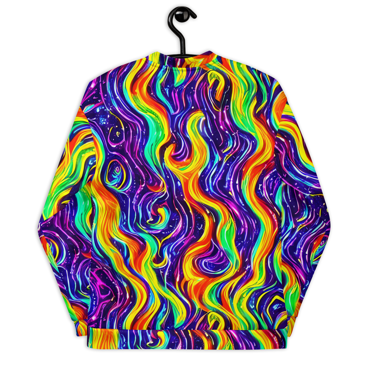 Bomber Jacket - Galactic Flames