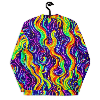 Bomber Jacket - Galactic Flames