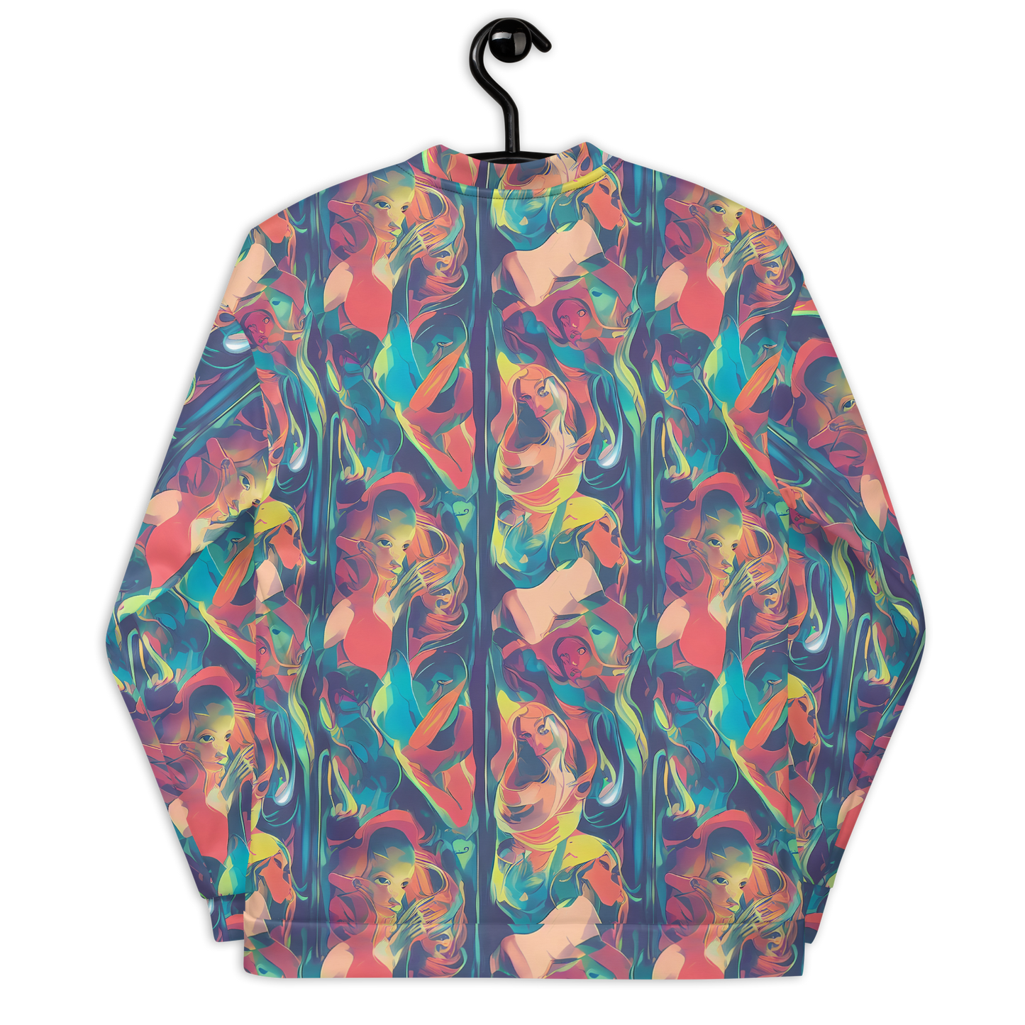 Bomber Jacket - Neon Aurora