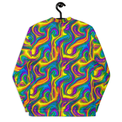 Bomber Jacket - Electric Aurora