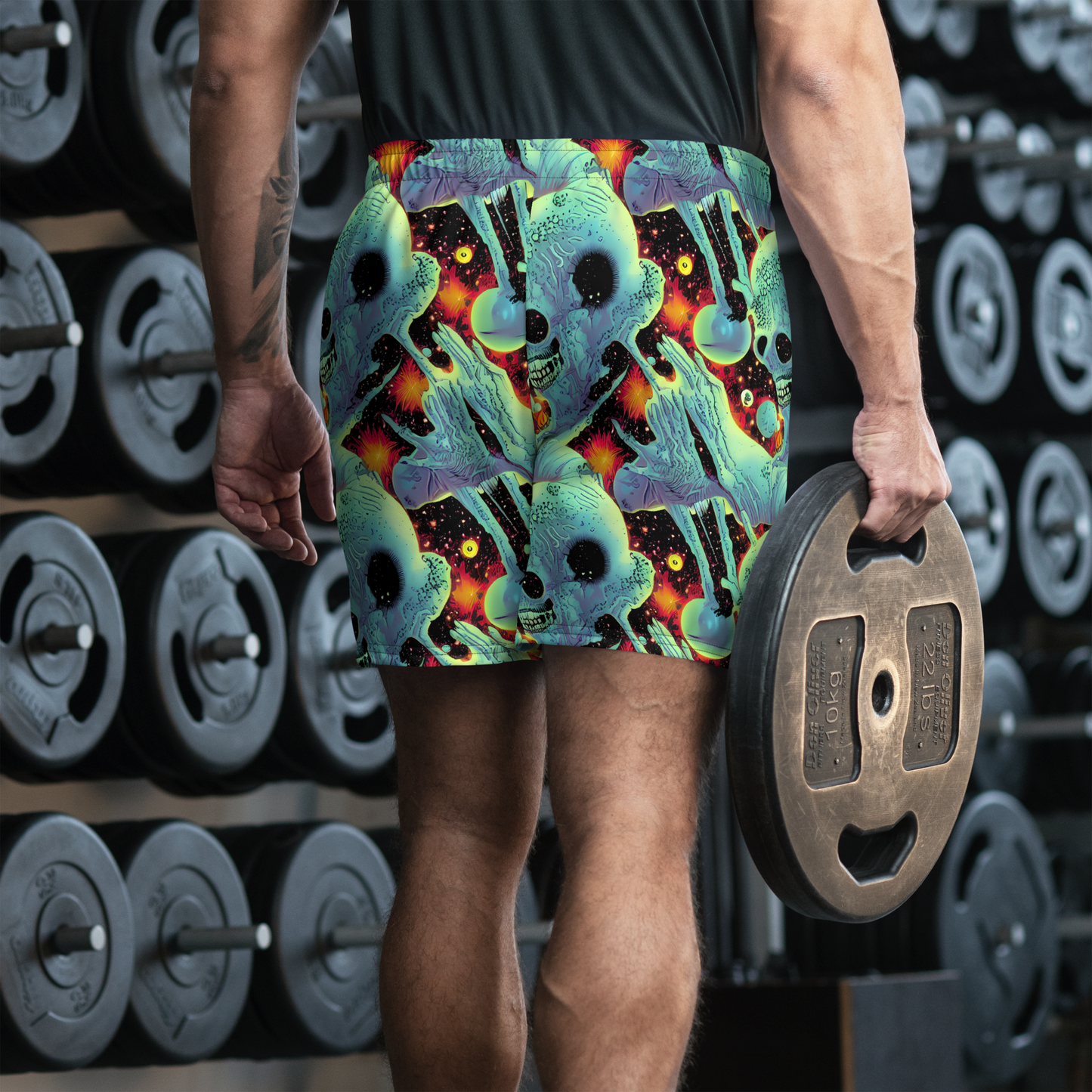 Men's Athletic Shorts - Galactic Grotesque