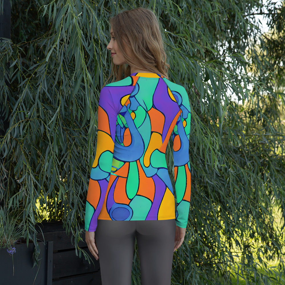Women's Rash Guard - Archipenko Dream