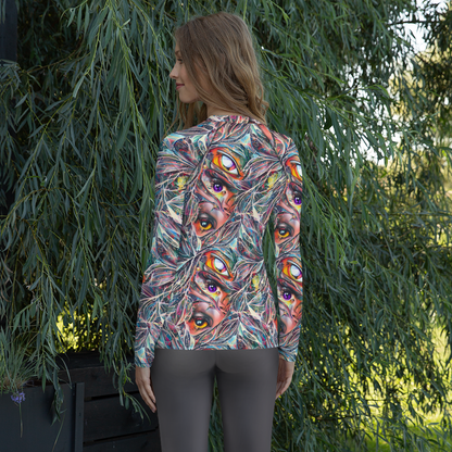 Women's Rash Guard - Prismatic Reverie