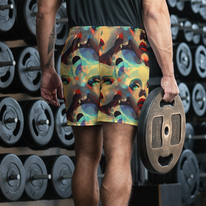 Men's Athletic Shorts - Astral Reflections