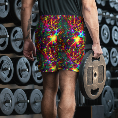 Men's Athletic Shorts - Stellar Burst