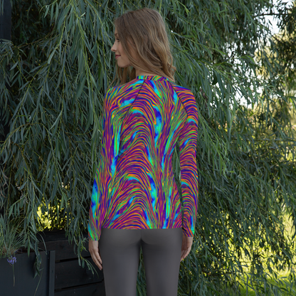 Women's Rash Guard - Lux Waves