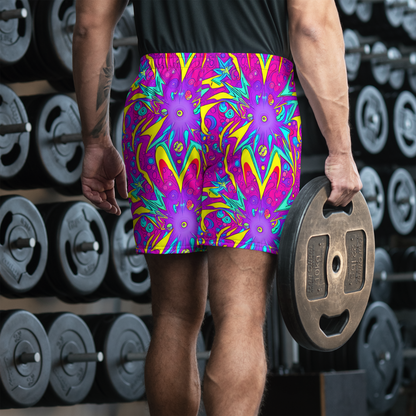 Men's Athletic Shorts - Nebula Radiance