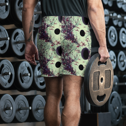 Men's Athletic Shorts - Celestial Bloom