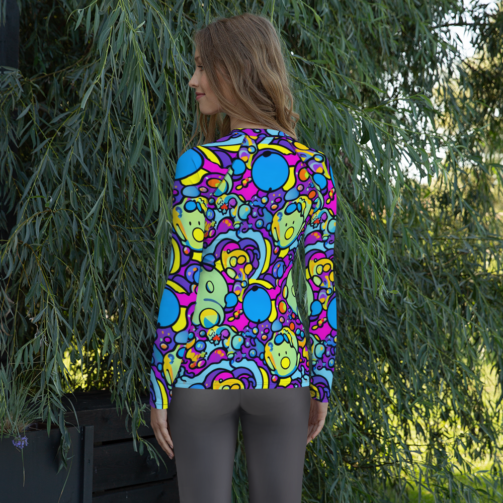 Women's Rash Guard - Enchanted Orbs