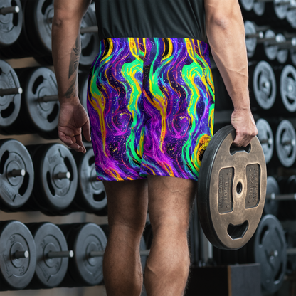 Men's Athletic Shorts - Jackson Swirl