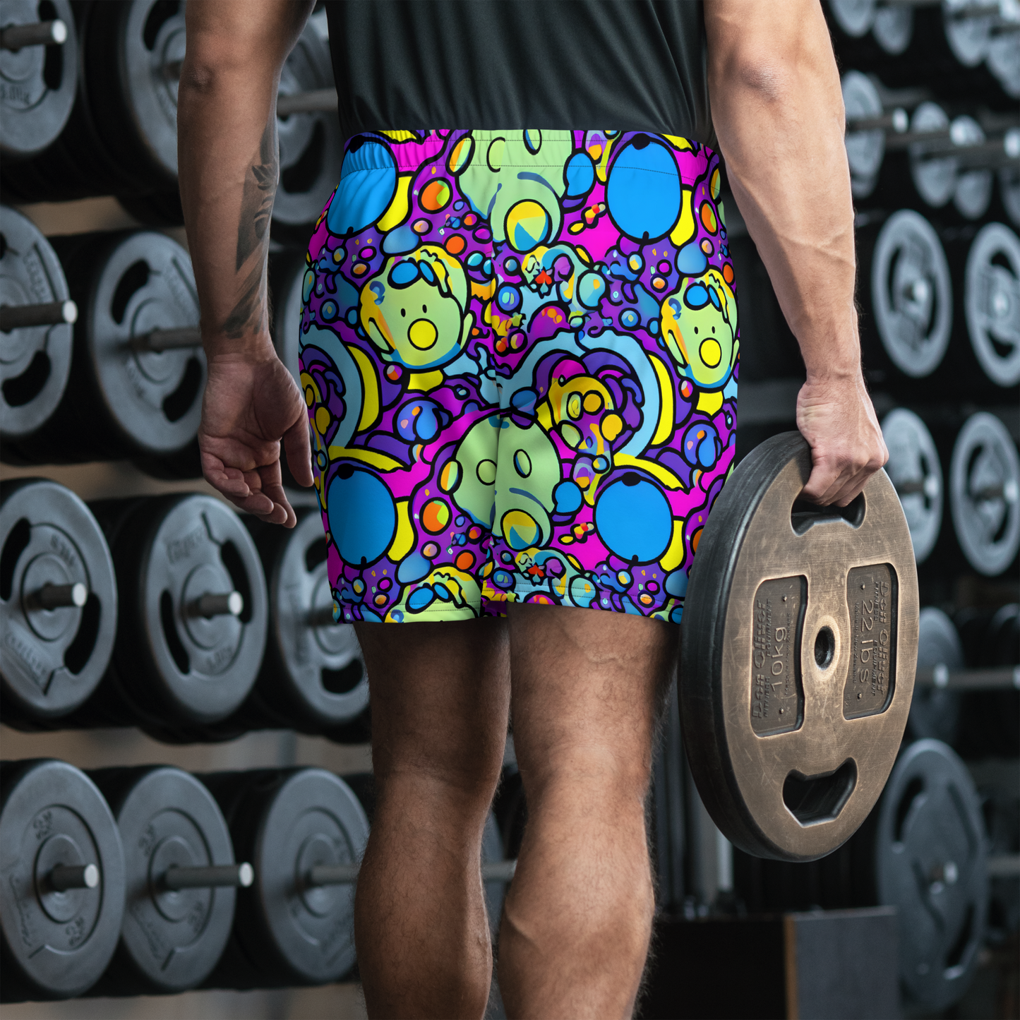 Men's Athletic Shorts - Enchanted Orbs