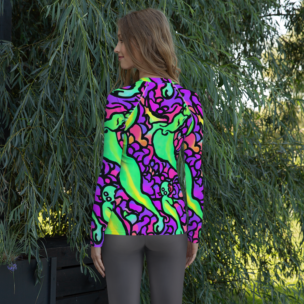 Women's Rash Guard - Kent's Crescendo