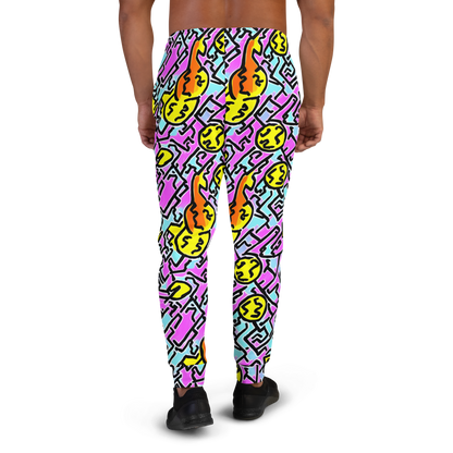 Men’s Joggers - Punk Doodles