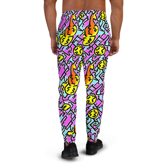 Men’s Joggers - Punk Doodles