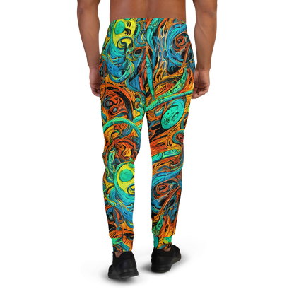 Men’s Joggers - Flaming Mirage