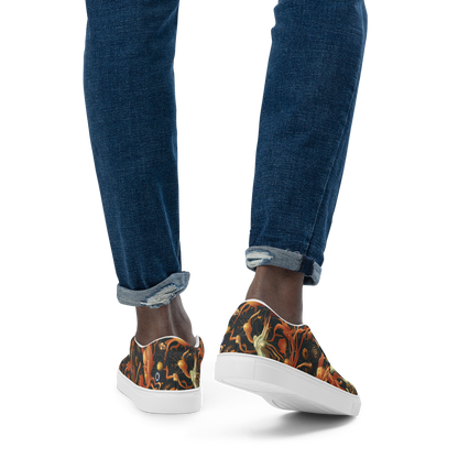 Men's Slip-On Canvas Shoes - Bosschaert's Nebula