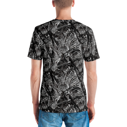 Men's Crew Neck T-Shirt - Gothic Whirlwind