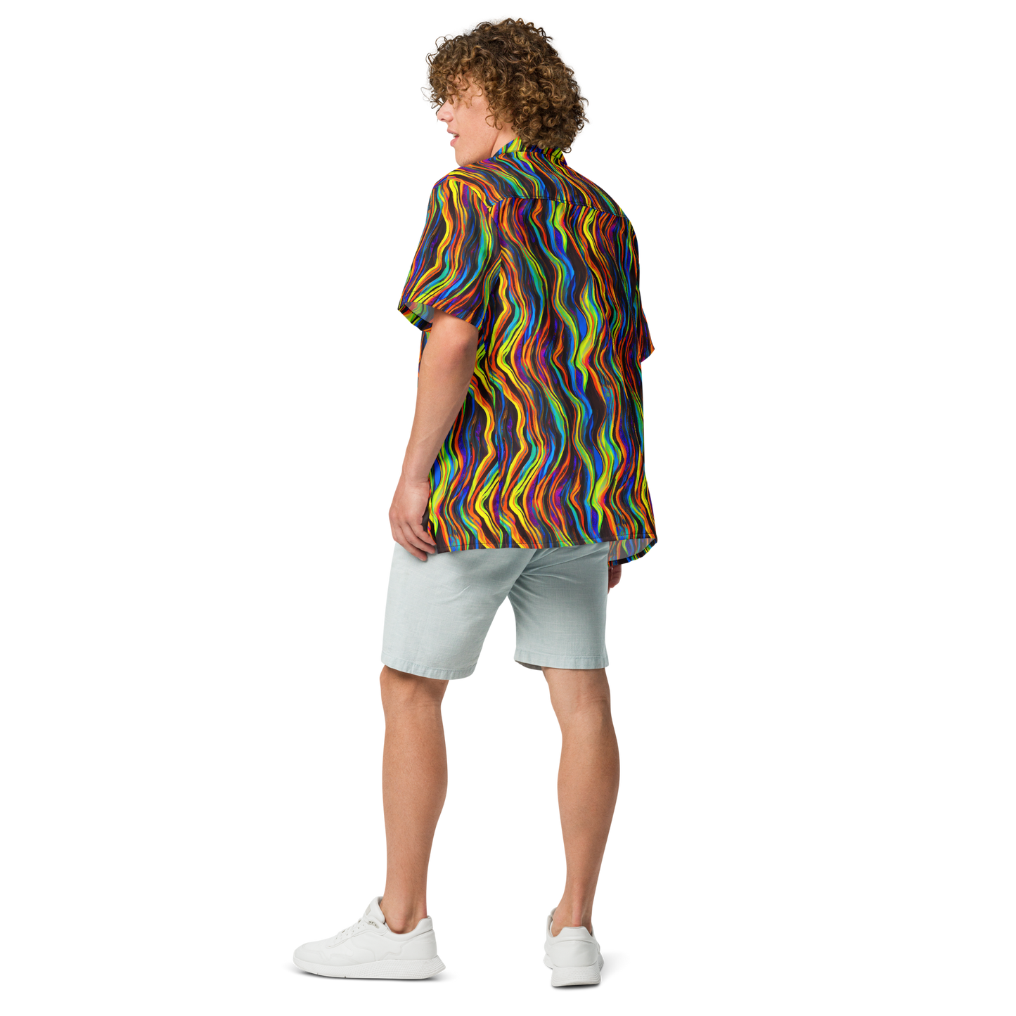 Button Shirt - Celestial Waves