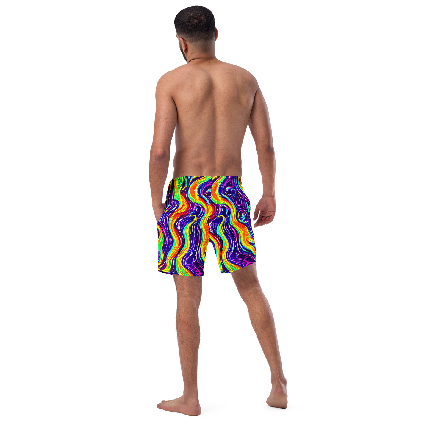 Swim Trunks - Galactic Flames