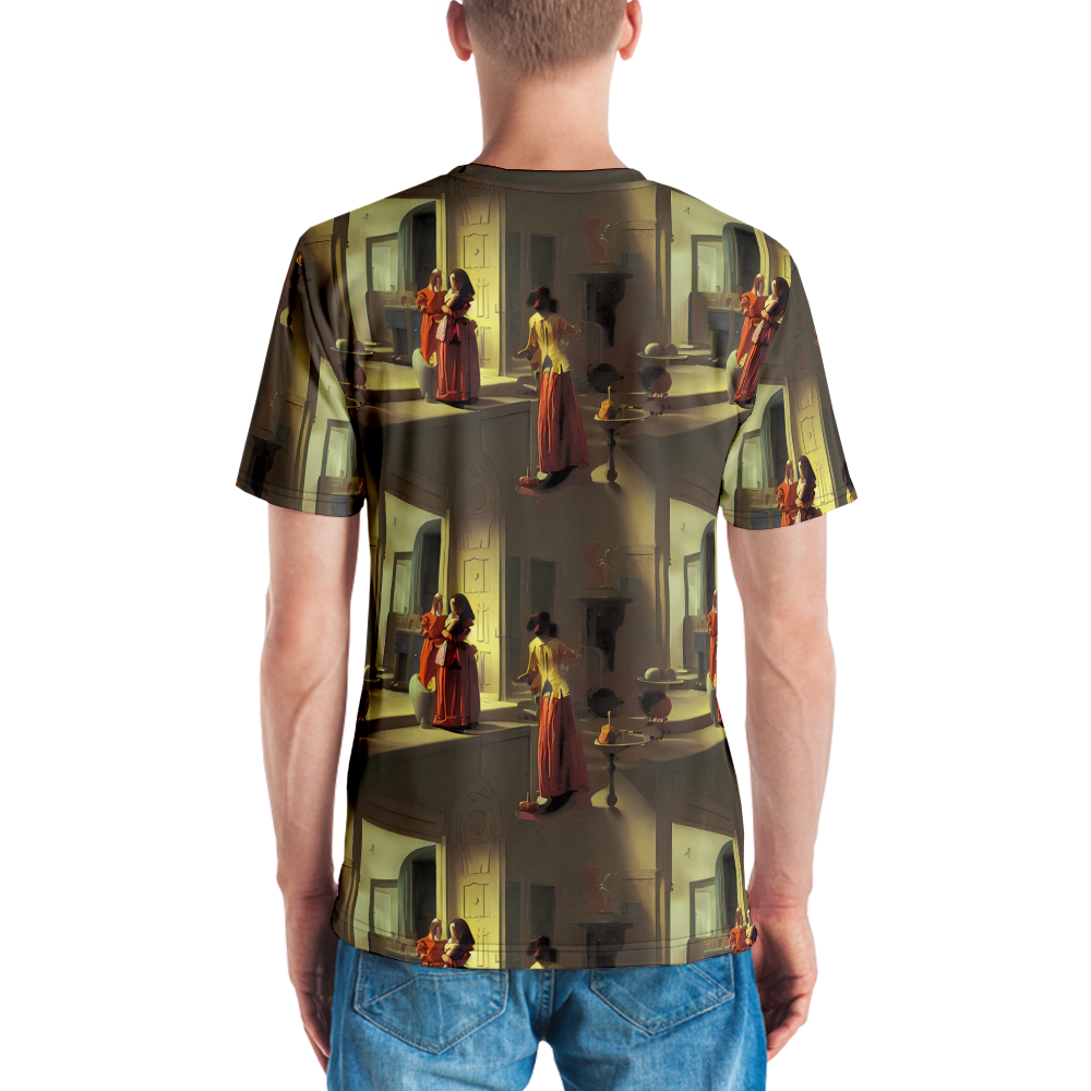 Men's Crew Neck T-Shirt - Surreal Shadows