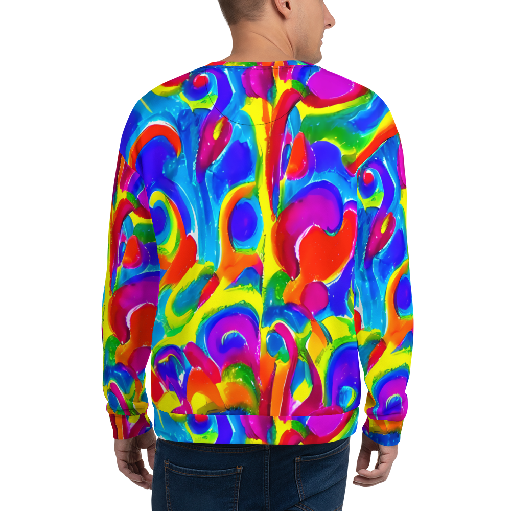 Sweatshirt - Psychedelic Splash