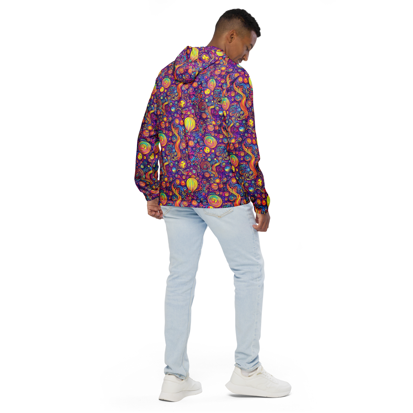 Men's Windbreaker - Festival of Whimsy