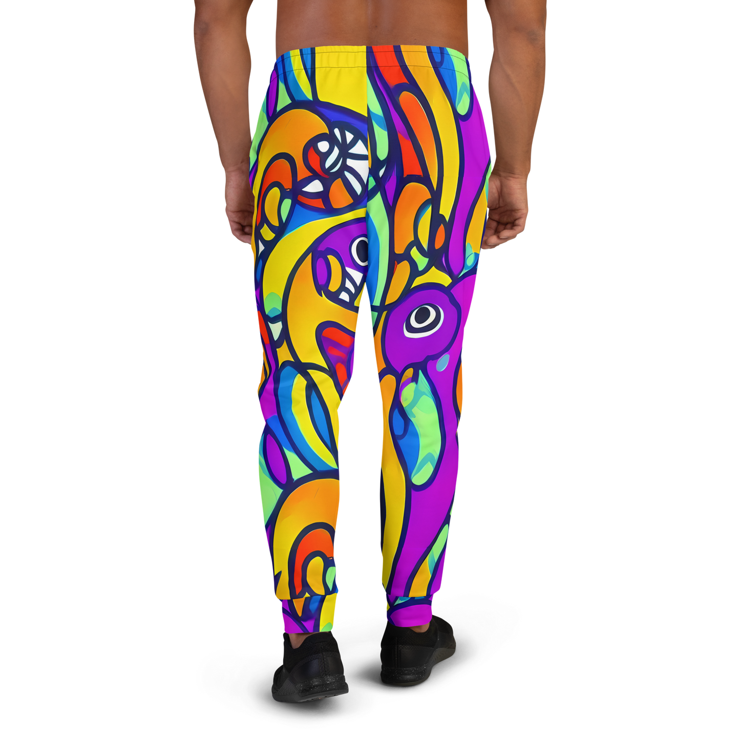 Men’s Joggers - Kaleido Fish