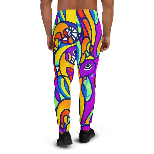 Men’s Joggers - Kaleido Fish