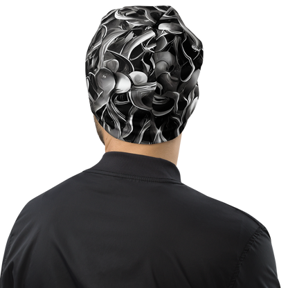 Beanie - Fluid Monochrome