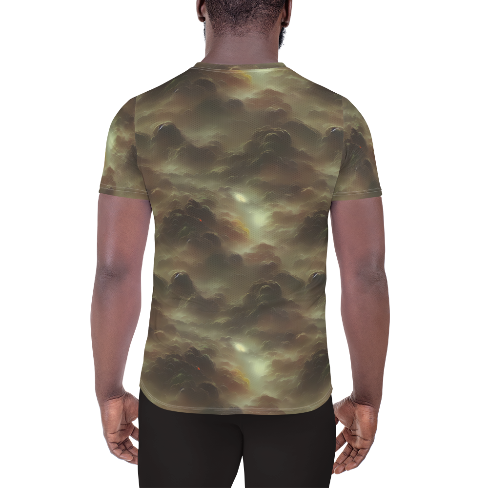 Men's Athletic T-Shirt - Celestial Dreamscape